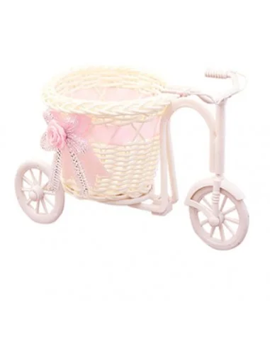 Cesta Triciclo Rosa