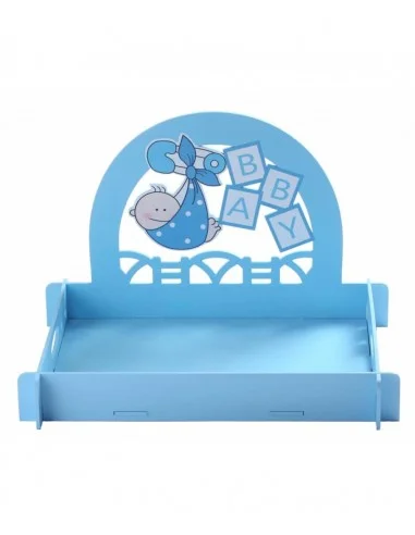 Expositor de Bautizo Azul