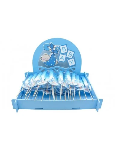 Expositor de Bautizo Azul