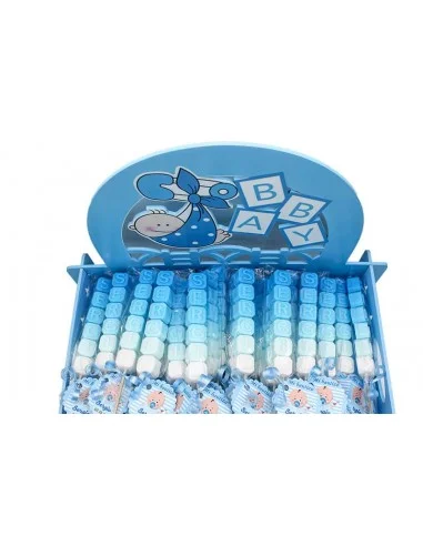 Expositor de Bautizo Azul