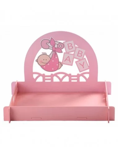 Expositor de Bautizo Rosa