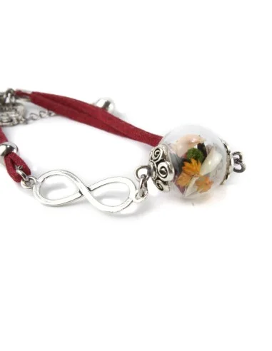 Pulsera Flores Preservadas Sanur