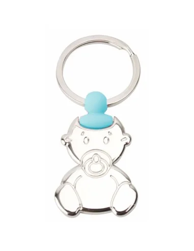Llavero Bebe Chupete - Azul