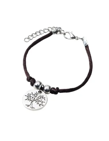 Pulsera con Medalla Árbol "Life is a gift"