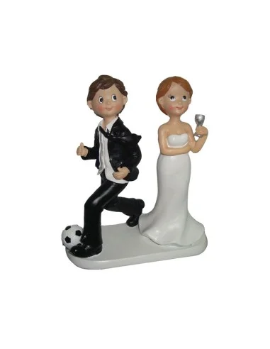 Figura Tarta de Boda - Futbolista