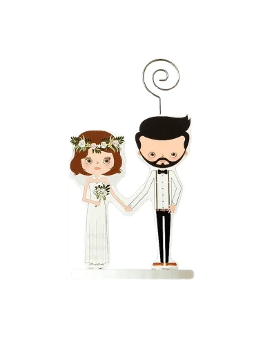 Pinza Portafotos Madera Wedding