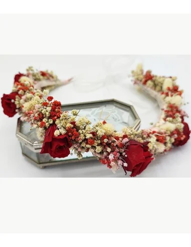 Corona Flores Preservadas - Redmind