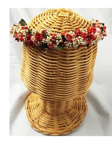 Corona Flores Preservadas - Bloomred