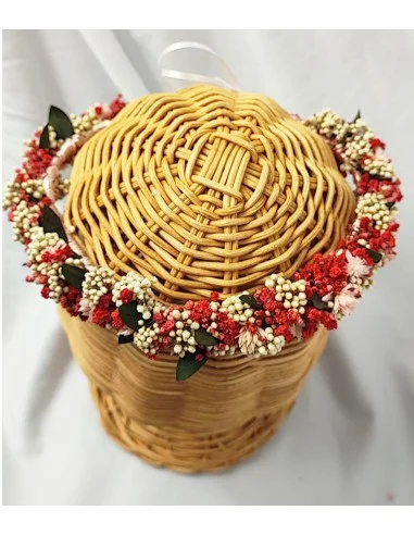 Corona Flores Preservadas - Bloomred