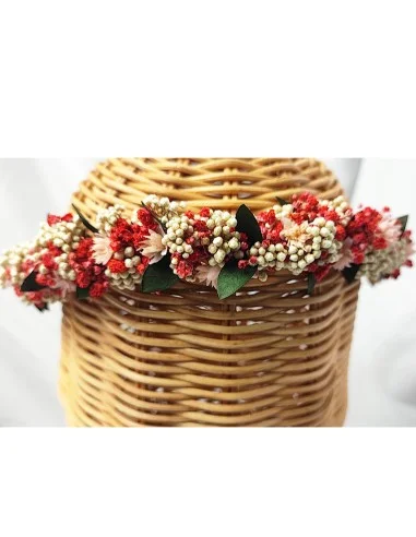 Corona Flores Preservadas - Bloomred