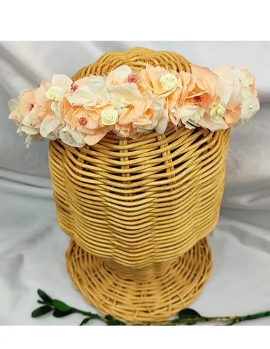 Corona Flores Preservadas - Blush