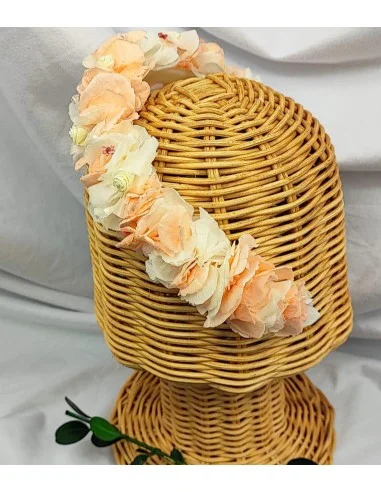 Corona Flores Preservadas - Blush