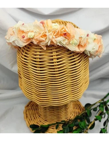 Corona Flores Preservadas - Blush