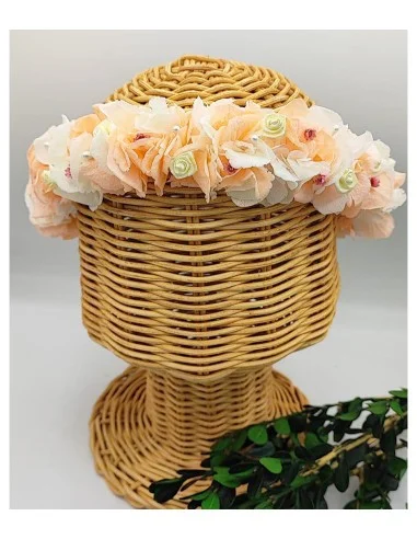 Corona Flores Preservadas - Blush