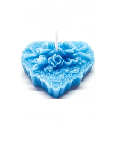 Vela Corazón Azul
