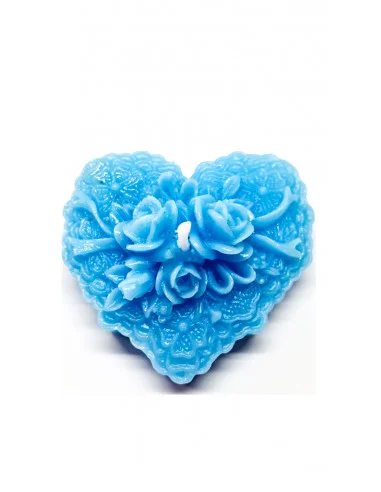 Vela Corazón Azul