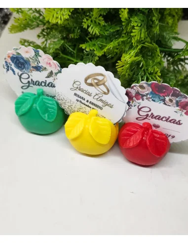 Jabón Porta Tarjetas Manzana