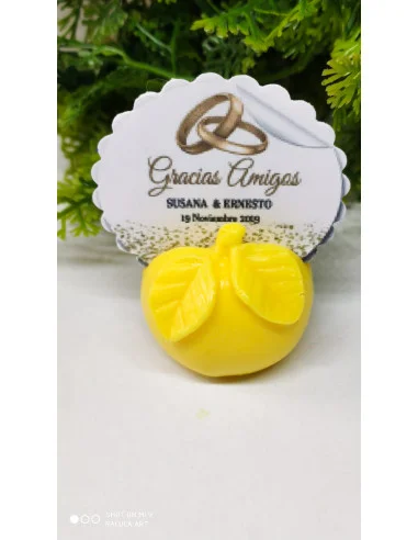 Jabón Porta Tarjetas Manzana
