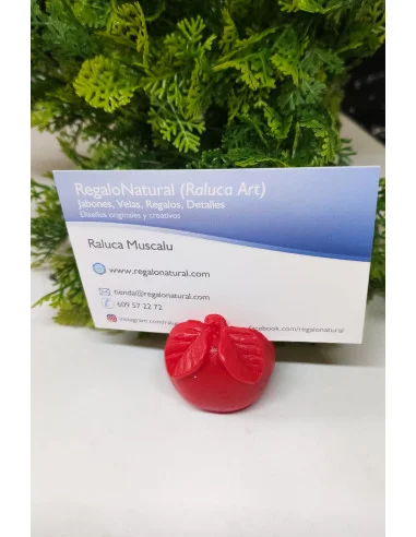 Jabón Porta Tarjetas Manzana