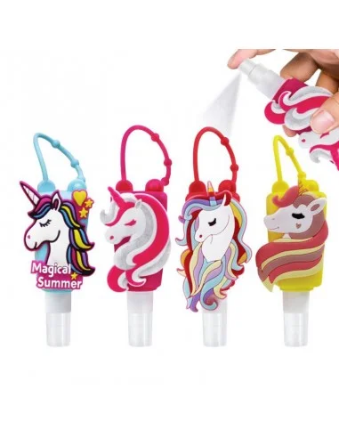 Llavero Unicornio con Bote de Gel