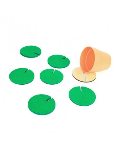 Set de 6 Posavasos de Fieltro Cactus
