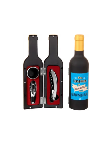 Set de 3 Piezas de Vino "Las Mejores Cosas"